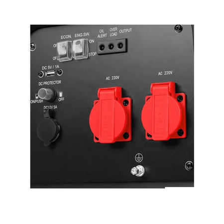 Benzine-omvormergenerator 2,6 kW-7,5 L Ronix