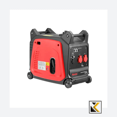 Benzine-omvormergenerator 3,5 kW-7,5 l Ronix