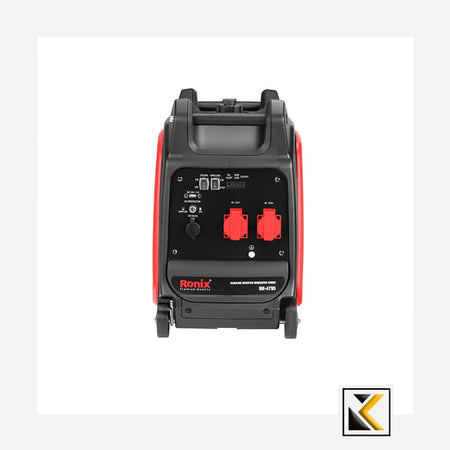 Benzine-omvormergenerator 3,5 kW-7,5 l Ronix