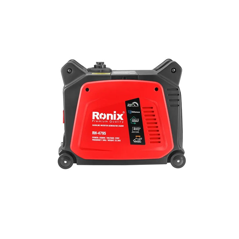 Benzine-omvormergenerator 3,5 kW-7,5 l Ronix