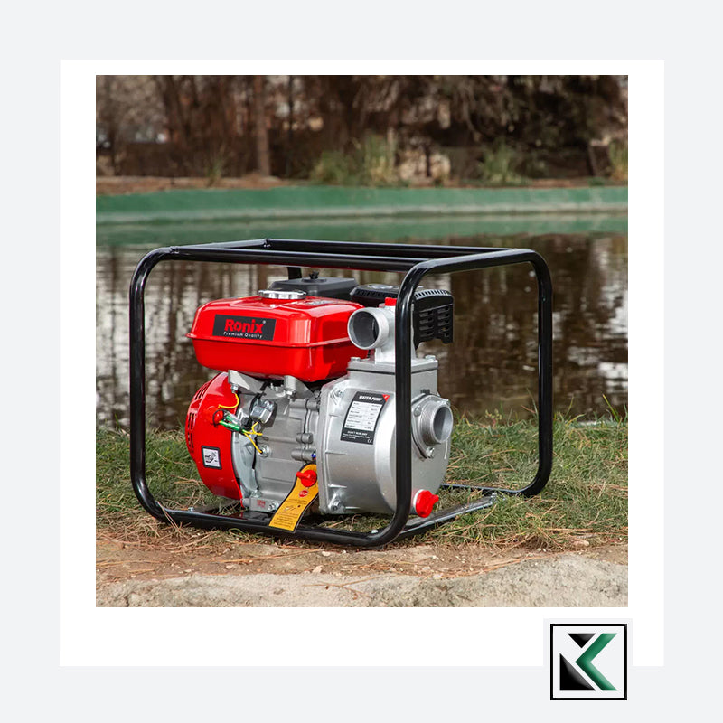 Benzine waterpomp 2inch-7HP