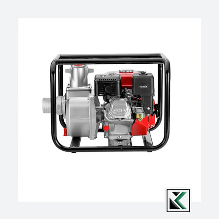 Benzine waterpomp 3 inch-7 pk
