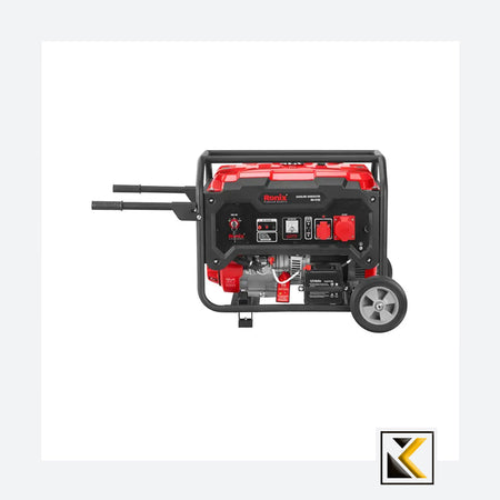 Benzine generator 6,5 kW-25 liter Ronix