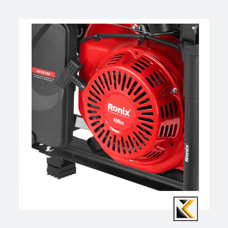 Benzine generator 6,5 kW-25 liter Ronix
