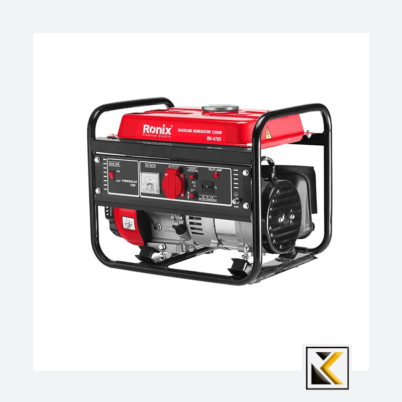 Benzinegenerator 1,2 kW-5 liter Ronix