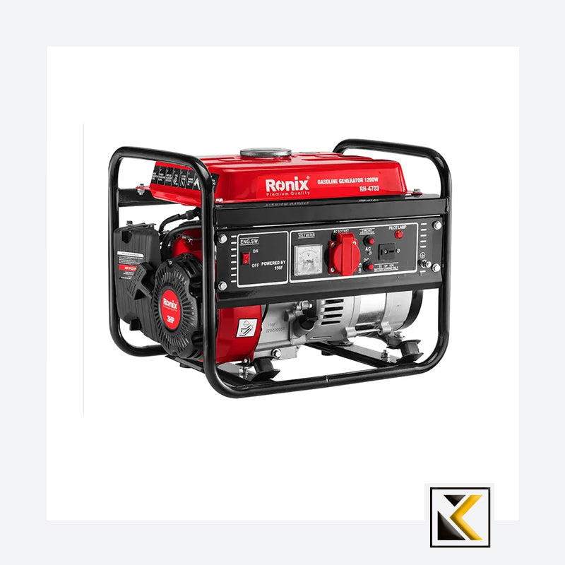 Benzinegenerator 1,2 kW-5 liter Ronix