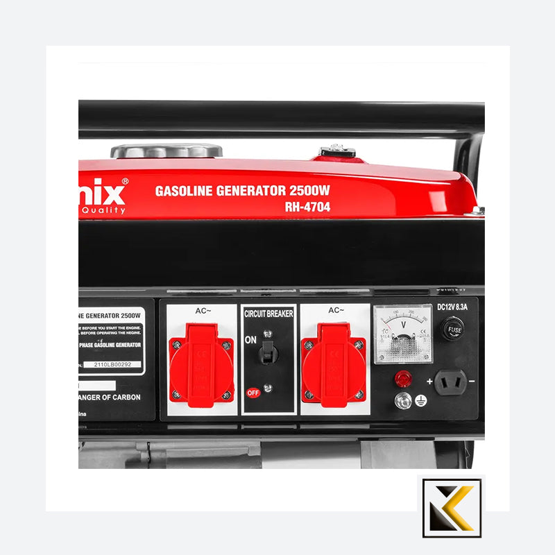 Benzinegenerator 2,5 kW-15 liter Ronix