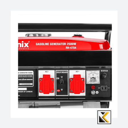 Benzinegenerator 2,5 kW-15 liter Ronix