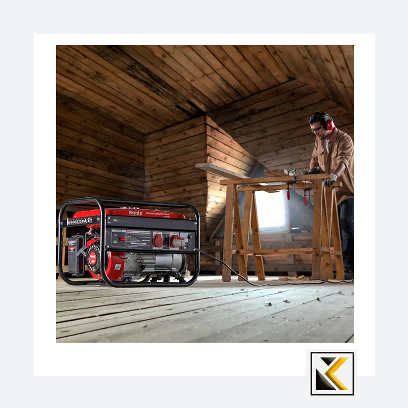 Benzinegenerator 3,2 kW-15 liter Ronix