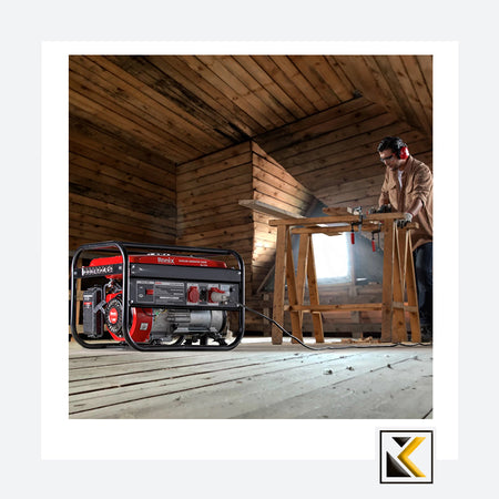 Benzinegenerator 3,2 kW-15 liter Ronix