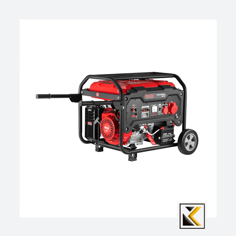 Benzinegenerator 7,5 kW-25 liter Ronix