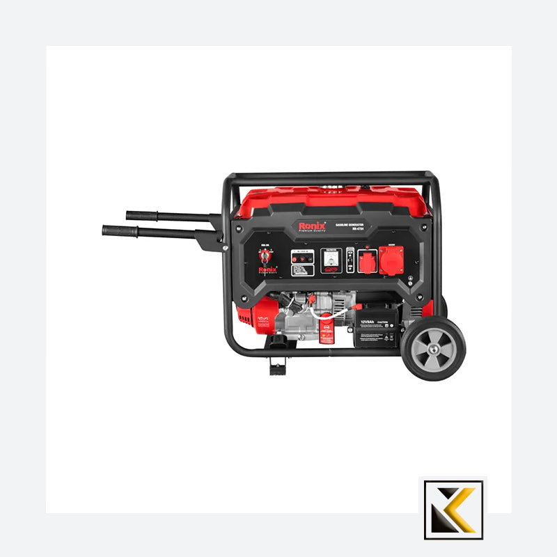 Benzinegenerator 7,5 kW-25 liter Ronix