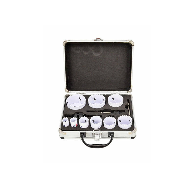 Bi-metalen gatenset 8-delig 22-64mm