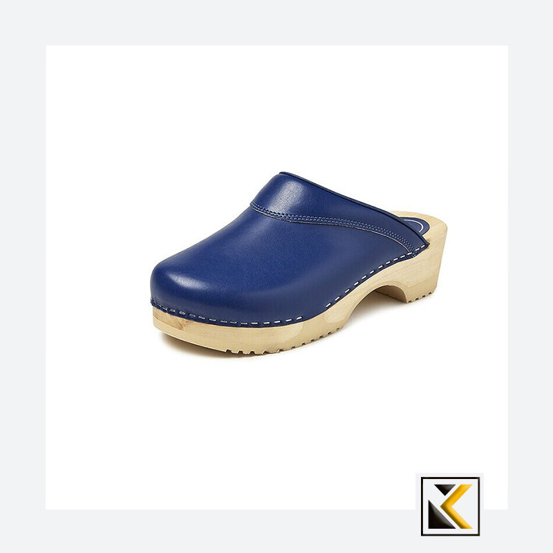 BigHorn - 4010 klomp met flexibele zool blauw