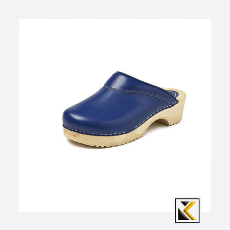 BigHorn - 4010 klomp met flexibele zool blauw