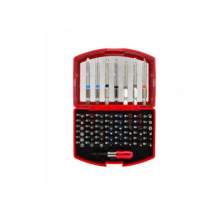 Bitset 56-delig met kleurring en magnetische houder