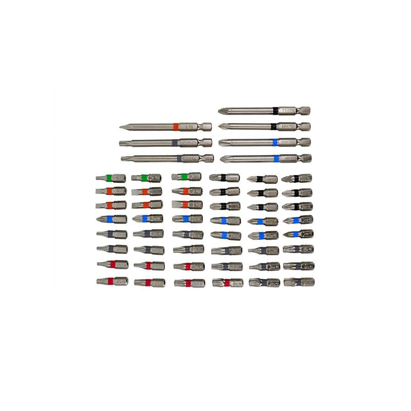 Bitset 56-delig met kleurring en magnetische houder