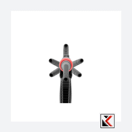 Blaaspistool set met 7 nozzles