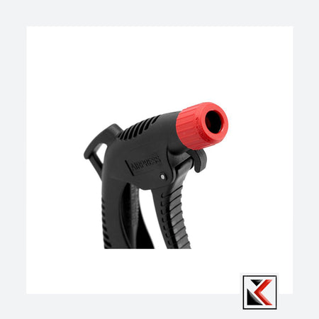 Blaaspistool set met 7 nozzles - Handelsonderneming Kremer