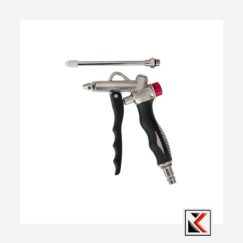 Blaaspistool 2 weg met drukregelknop