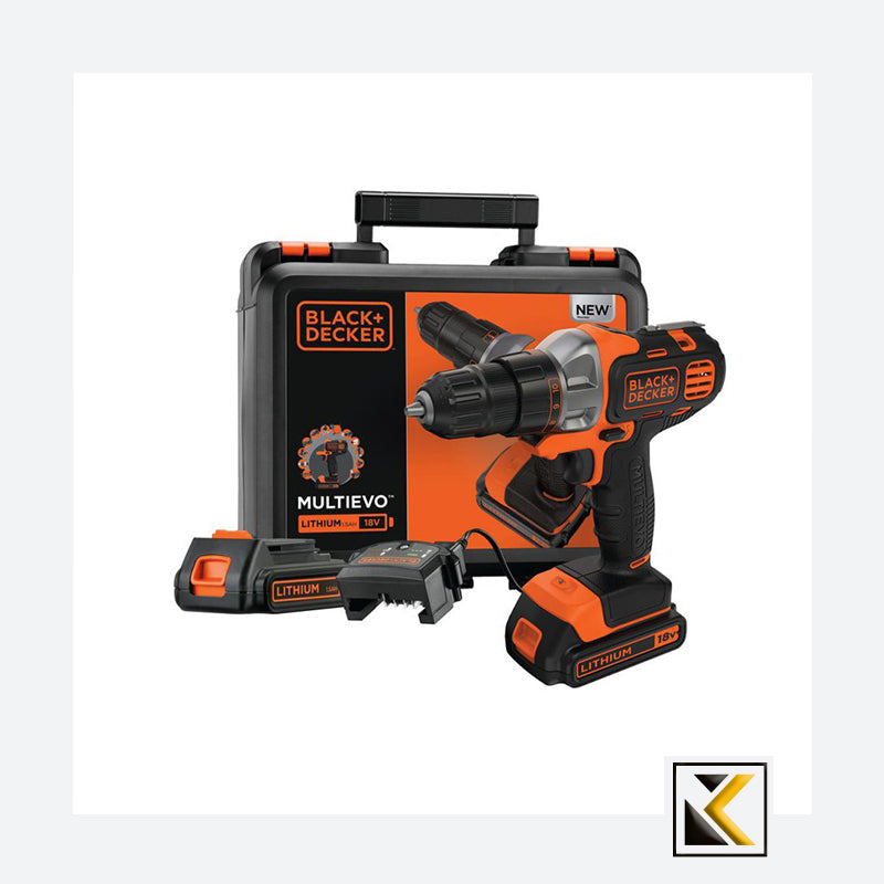 Black+Decker MT218KB Multievo Schroefboormachine
