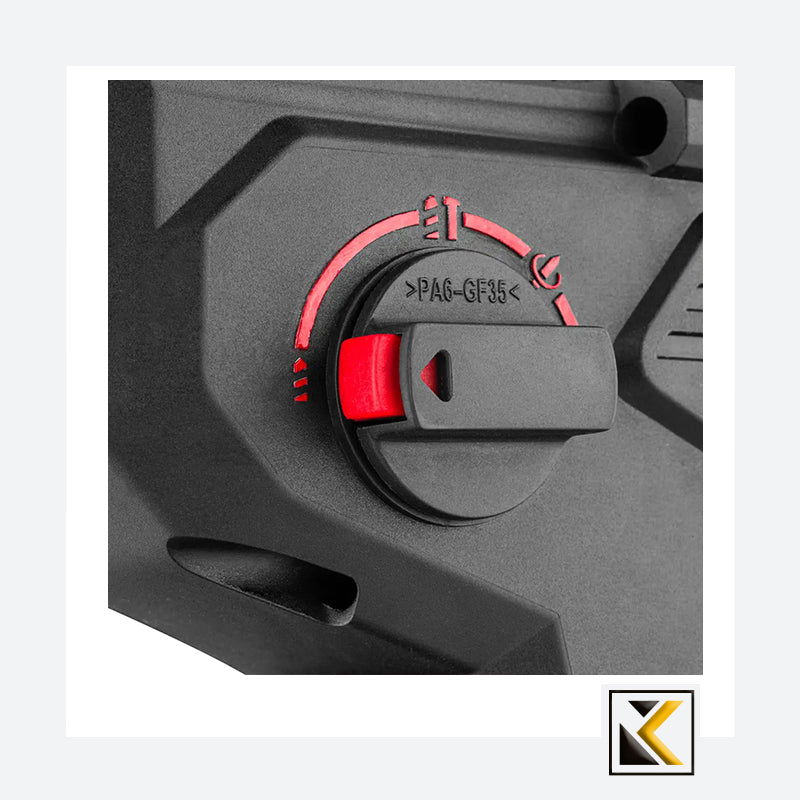 Borstelloze 40V accu  boorhamer 2,4 J – 28 mm