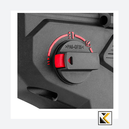 Borstelloze 40V accu  boorhamer 2,4 J – 28 mm