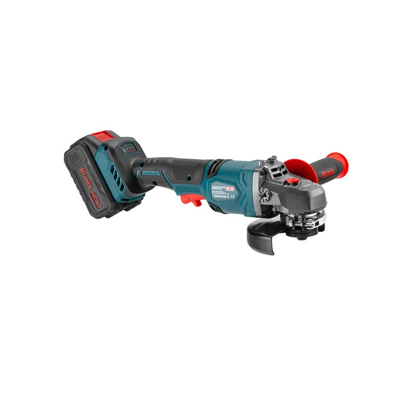Borstelloze 40V accu mini haakse slijper 125mm