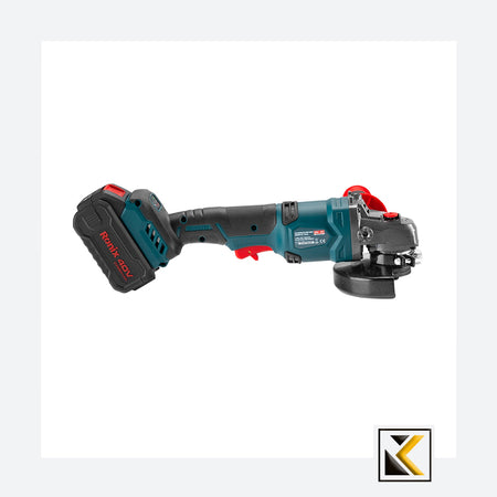 Borstelloze 40V accu  mini haakse slijper 125mm