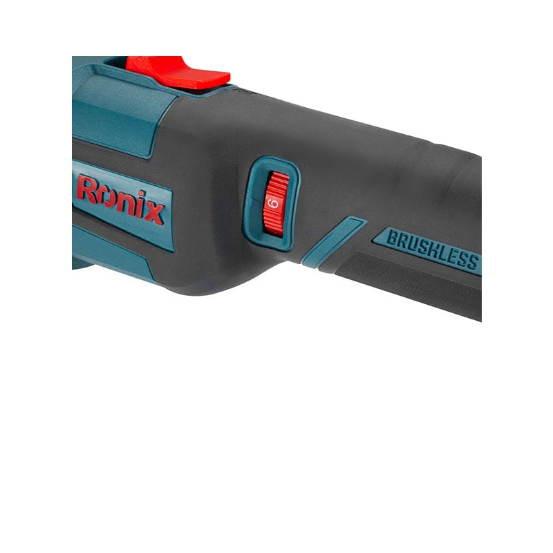Borstelloze 40V accu mini haakse slijper 125mm