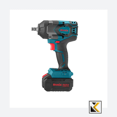 Borstelloze 40V accu  slagmoersleutel 1/2 inch 800N·m
