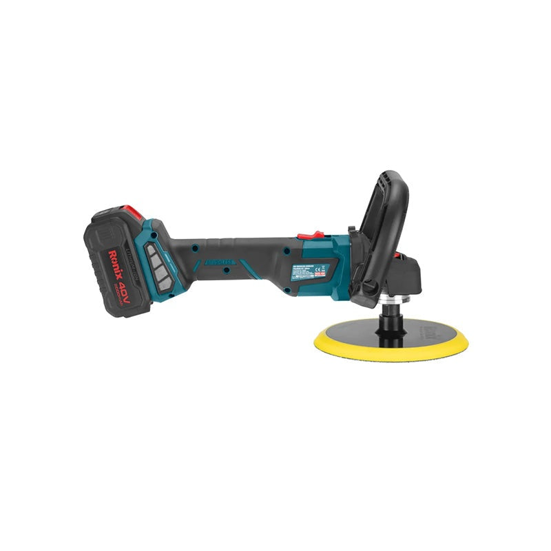 Borstelloze 40V accu polijstmachineset 180 mm