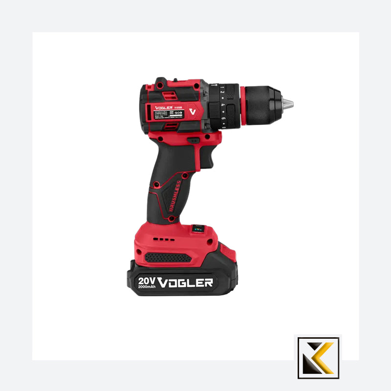 Borstelloze Combi Boor 13mm 60nm