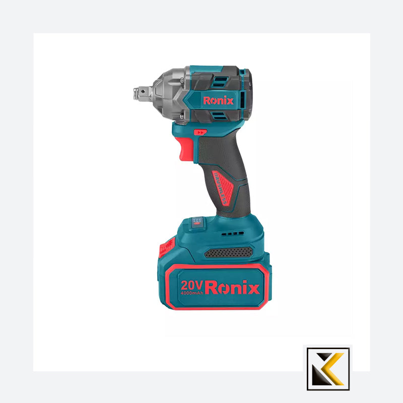 Borstelloze accu slagsleutel 1/2 inch 350Nm