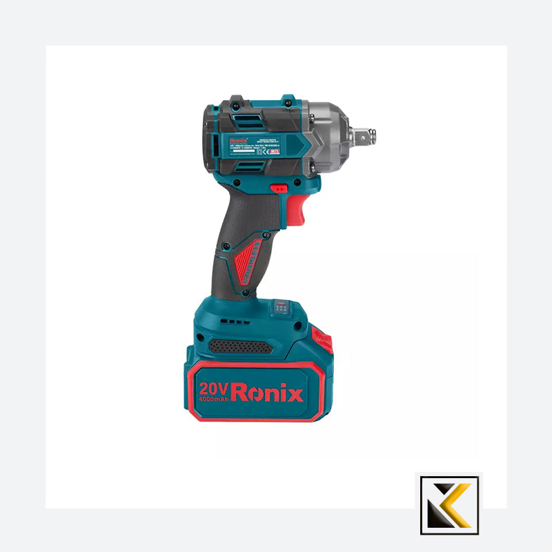 Borstelloze accu slagsleutel 20V 1/2 inch 500Nm