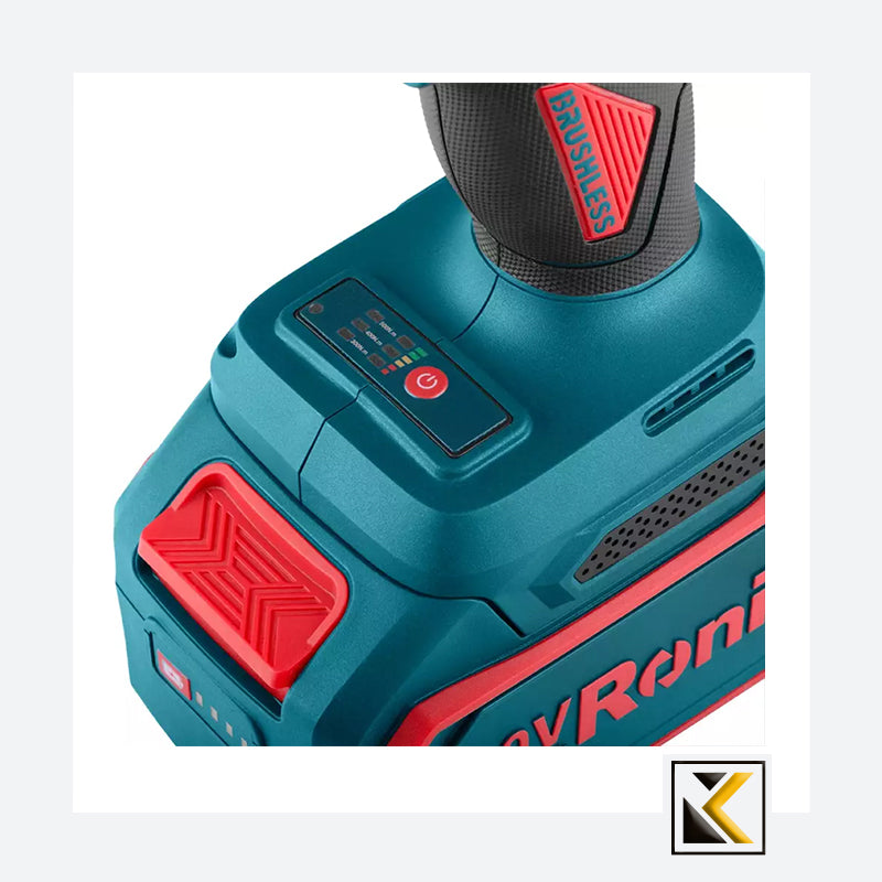 Borstelloze accu slagsleutel 20V 1/2 inch 500Nm