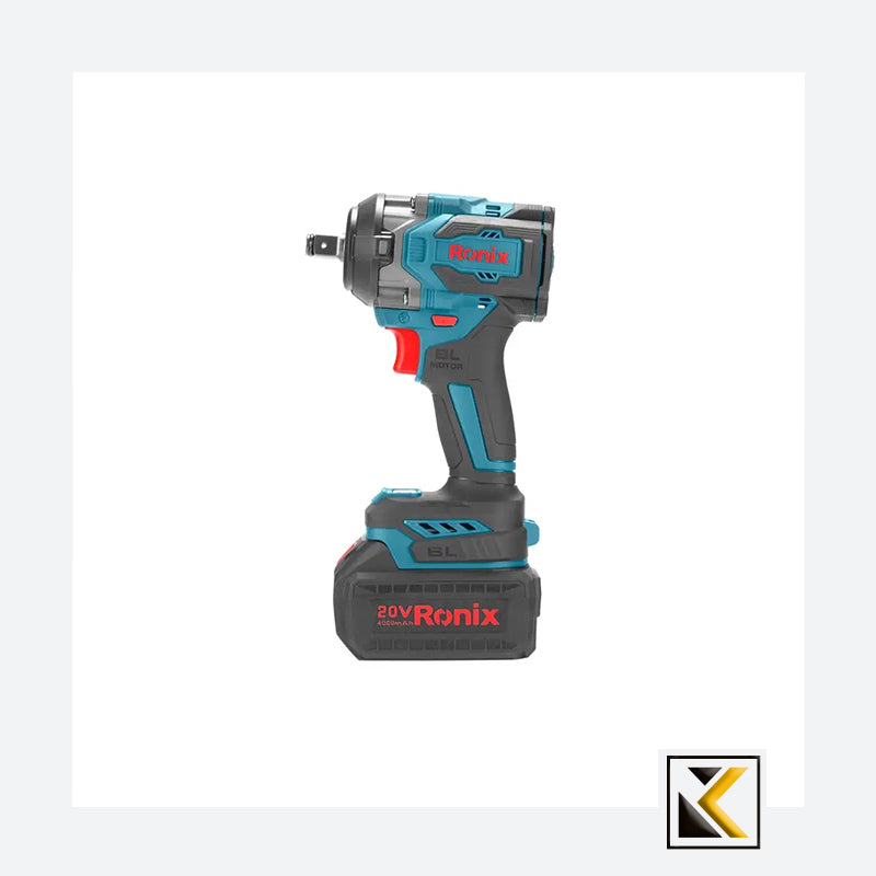 Borstelloze accu slagsleutel 20V 1/2 inch 550Nm