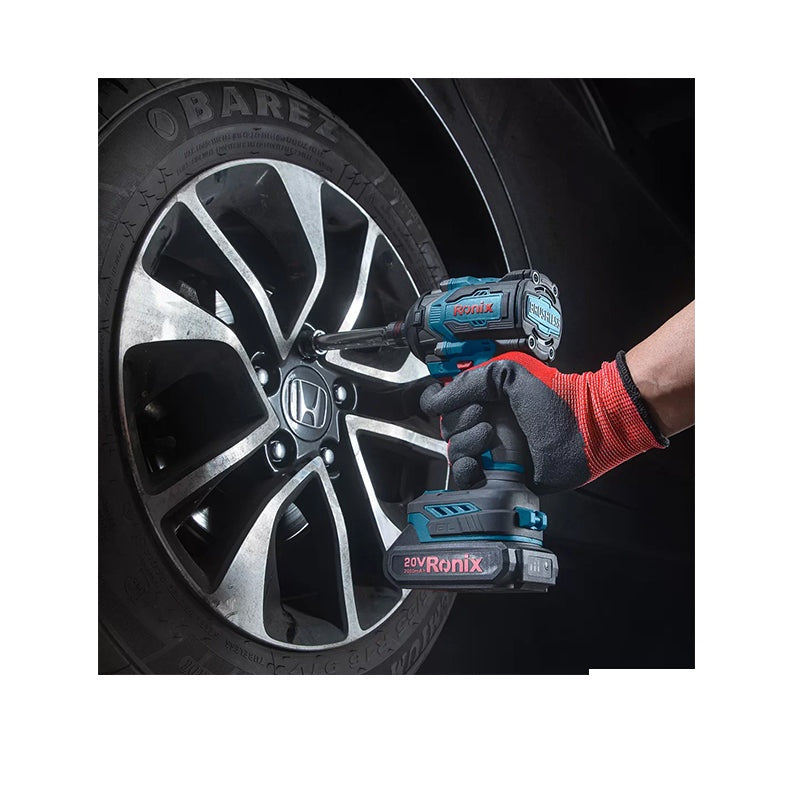 Borstelloze accu slagsleutel 20V 1/2 inch 550Nm