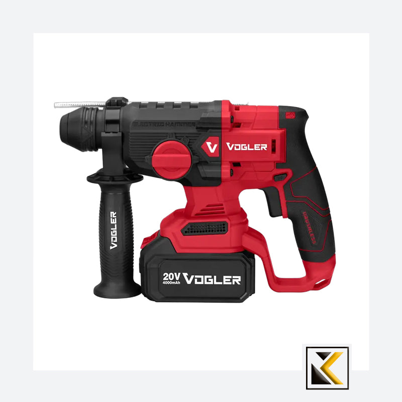 Borstelloze draadloze boorhamer 24 mm