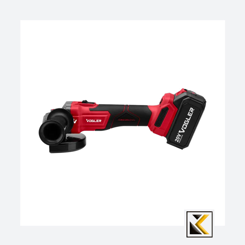 Borstelloze draadloze haakse slijper 125 mm