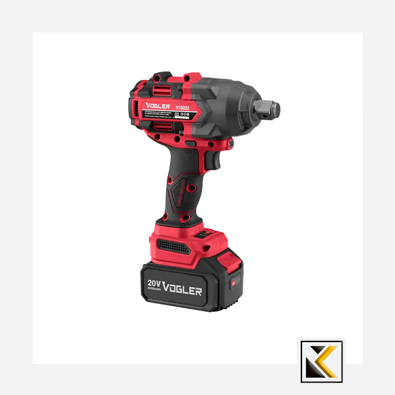 Borstelloze draadloze slagmoersleutel 1000N.m 1/2 INCH 3/4 INCH