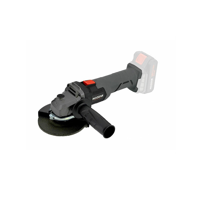 Borstelloze 18V accu haakse slijper 125mm Hoozar