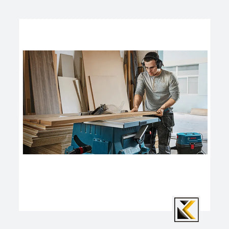 Bosch 1800W GTS 254 tafelzaag met onderstel