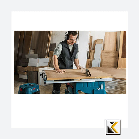 Bosch 1800W GTS 254 tafelzaag met onderstel