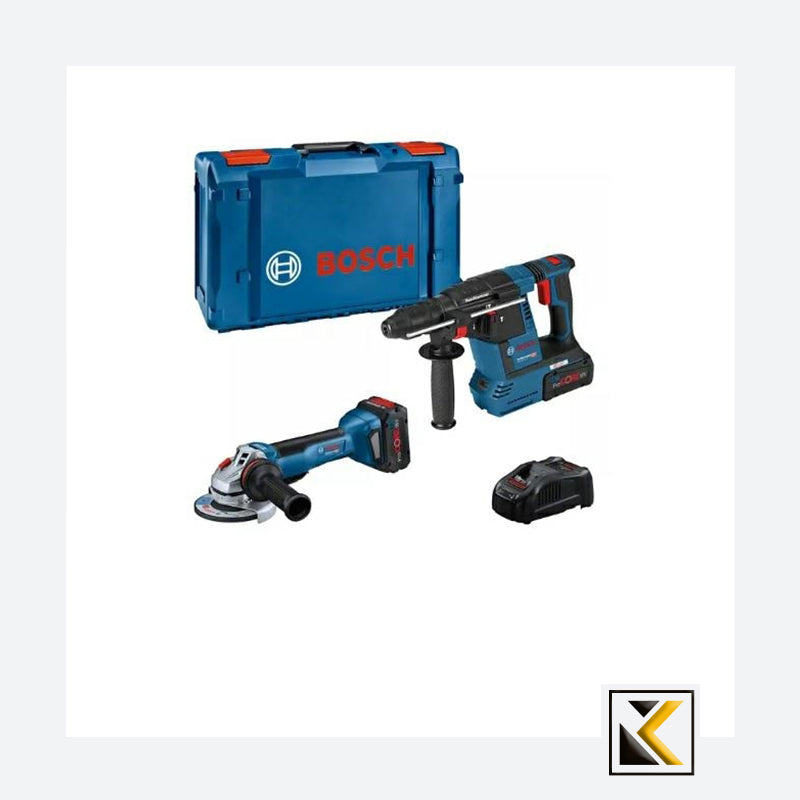 Bosch 18V combo set (GBH 18V-26 + GWS 18V-10ST)