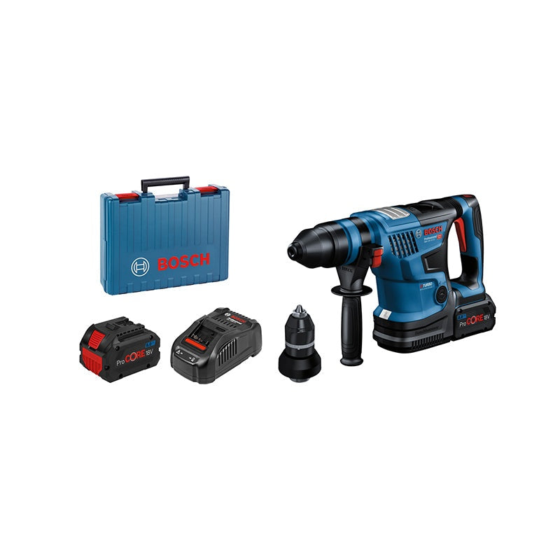 Bosch GBH 18V-34 CF Accuboorhamer biturbo met SDS plus