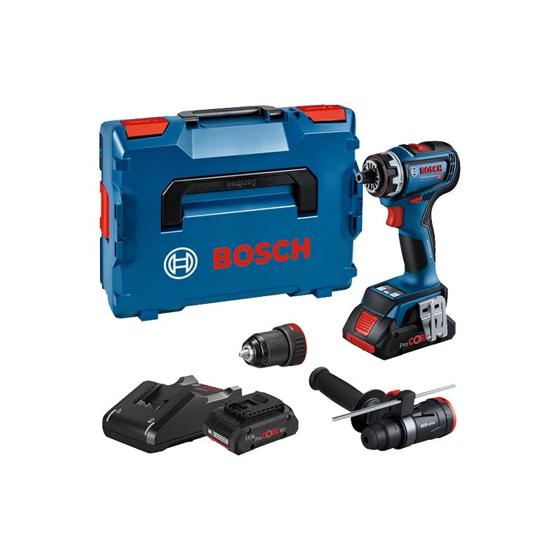 Bosch GSR 18V-90 FC Accuboormachine met 2 x 4,0Ah in L-Boxx