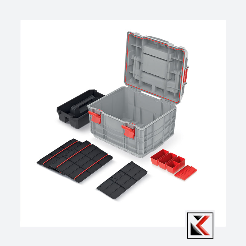 Kistenberg C Block Cool Grey 4C Alu gereedschapskoffer 30