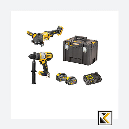 DeWalt Combo kit 18V DCK2016T2T (DCD999 + DCG418) 2x6.0Ah