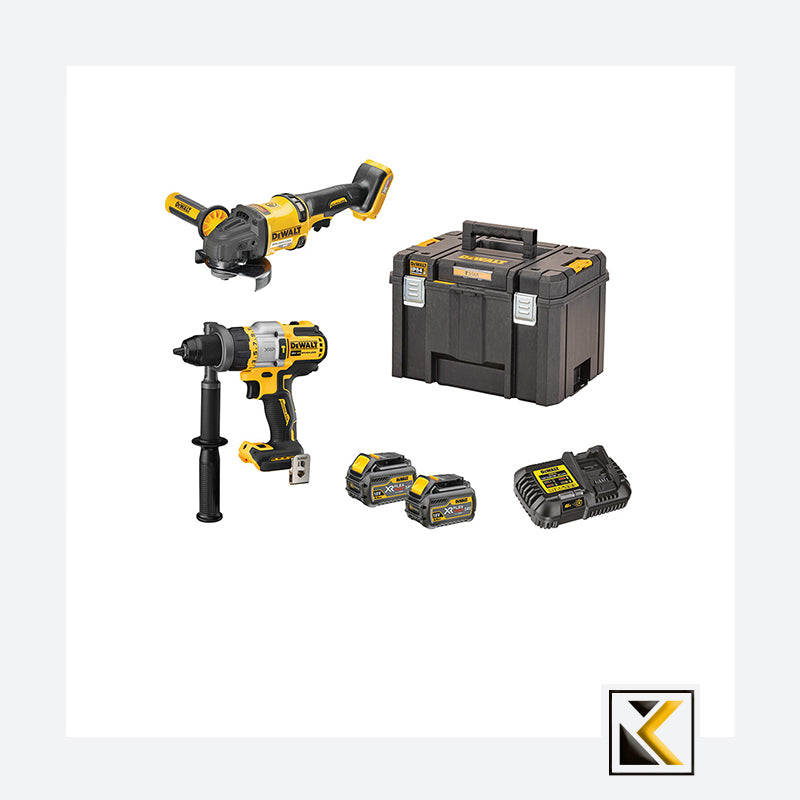 DeWalt Combo kit 18V DCK2016T2T (DCD999 + DCG418) 2x6.0Ah